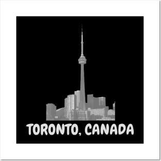 Toronto, Canada CN Tower | Canada Tourism, Famous Landmark Posters and Art